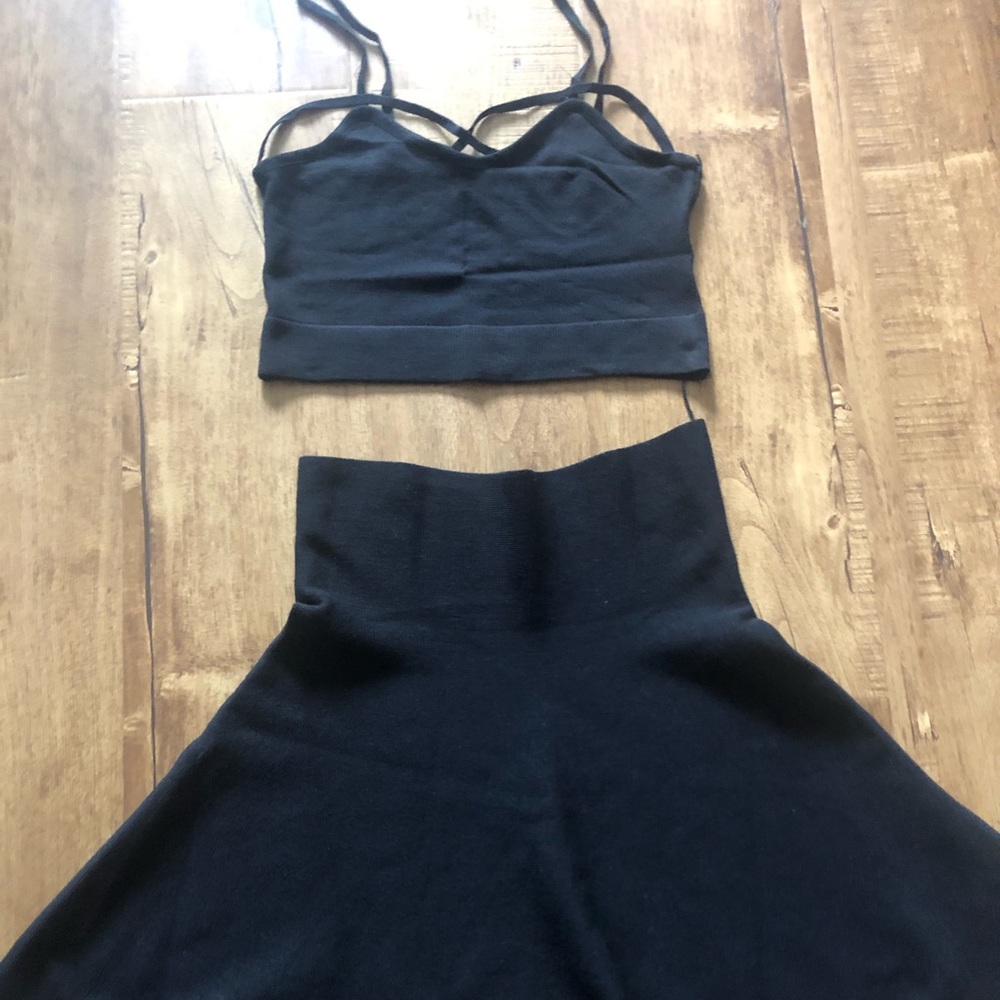 Top and Bottom Skirt Set!